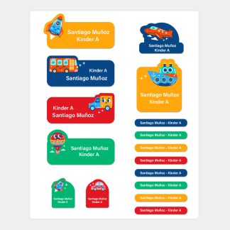 Etiquetas Adhesivas Buen Viaje