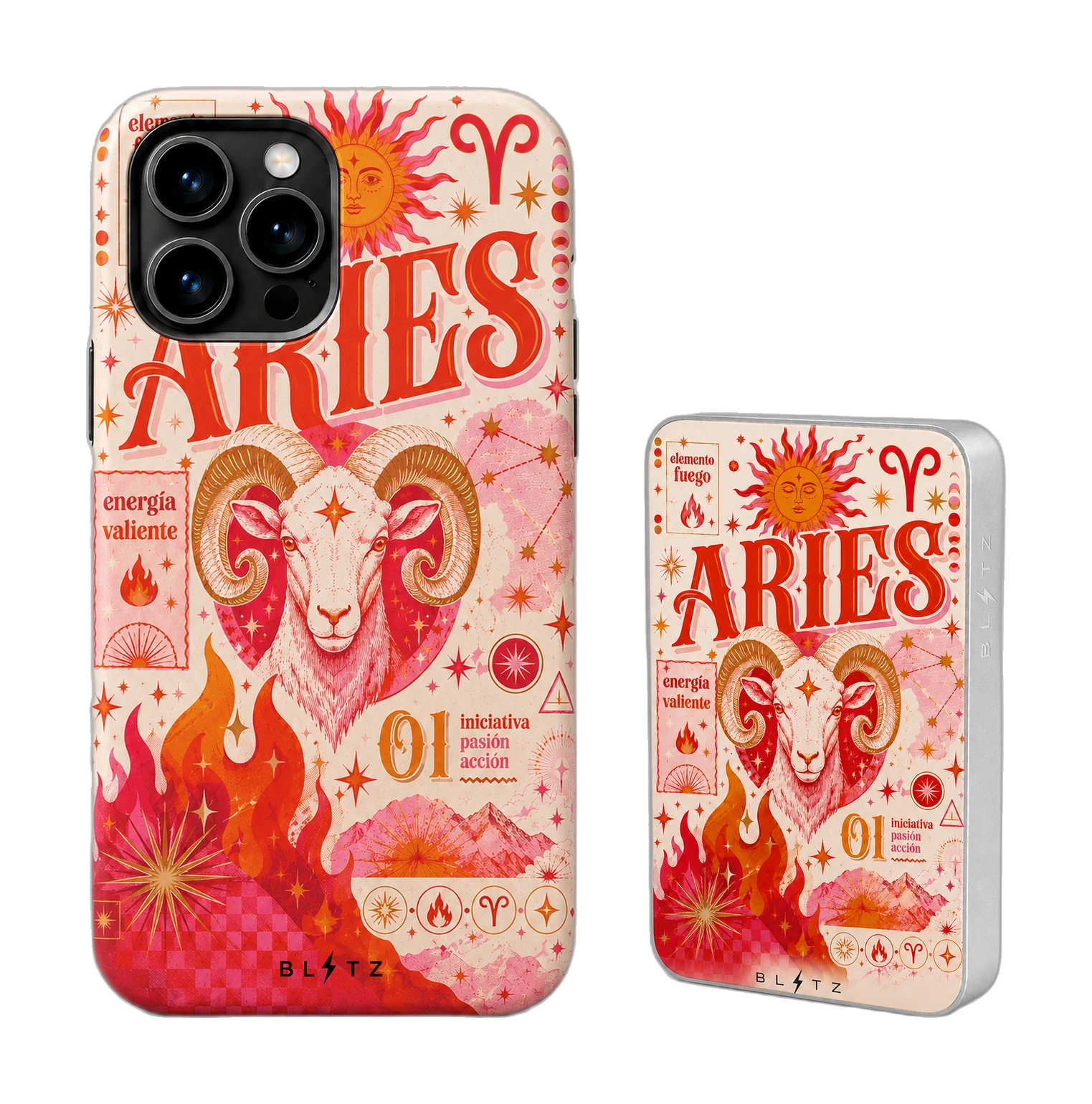 Pack Aries Oráculo – Carcasa y Powerbank magnético