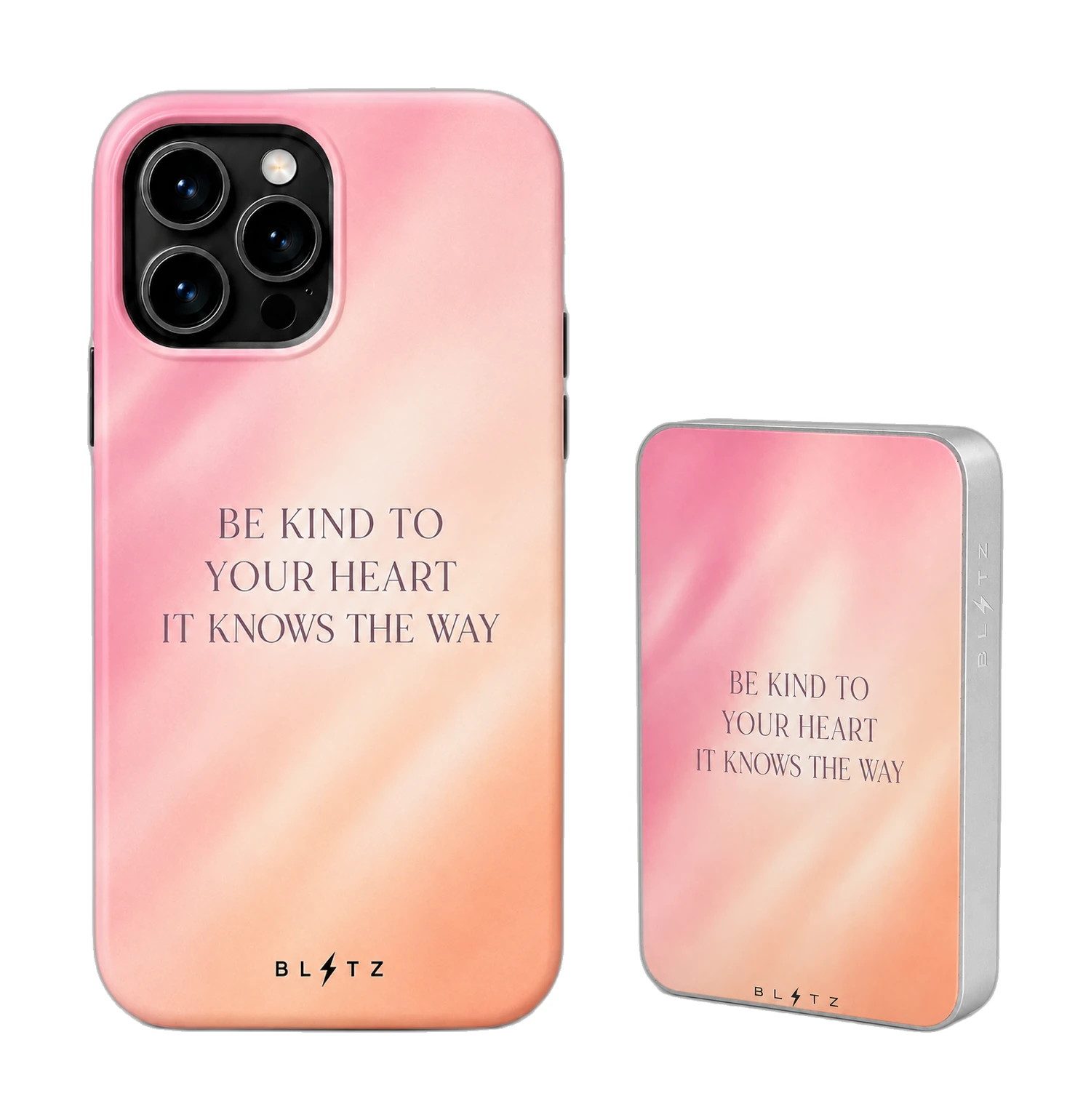 Pack Calma Rosa – Carcasa y Powerbank magnético