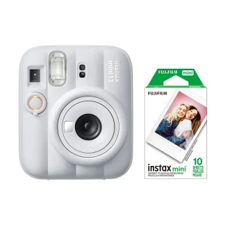INSTAX MINI 13 – CLAY WHITE + 10 Películas