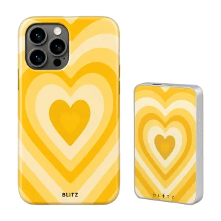 Pack Corazón Miel – Carcasa y Powerbank magnético