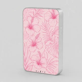 Hibisco Rosa – Powerbank magnético