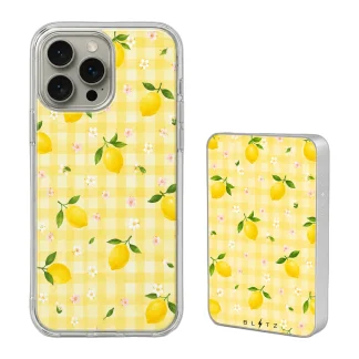 Pack Limones Vichy – Carcasa y Powerbank magnético
