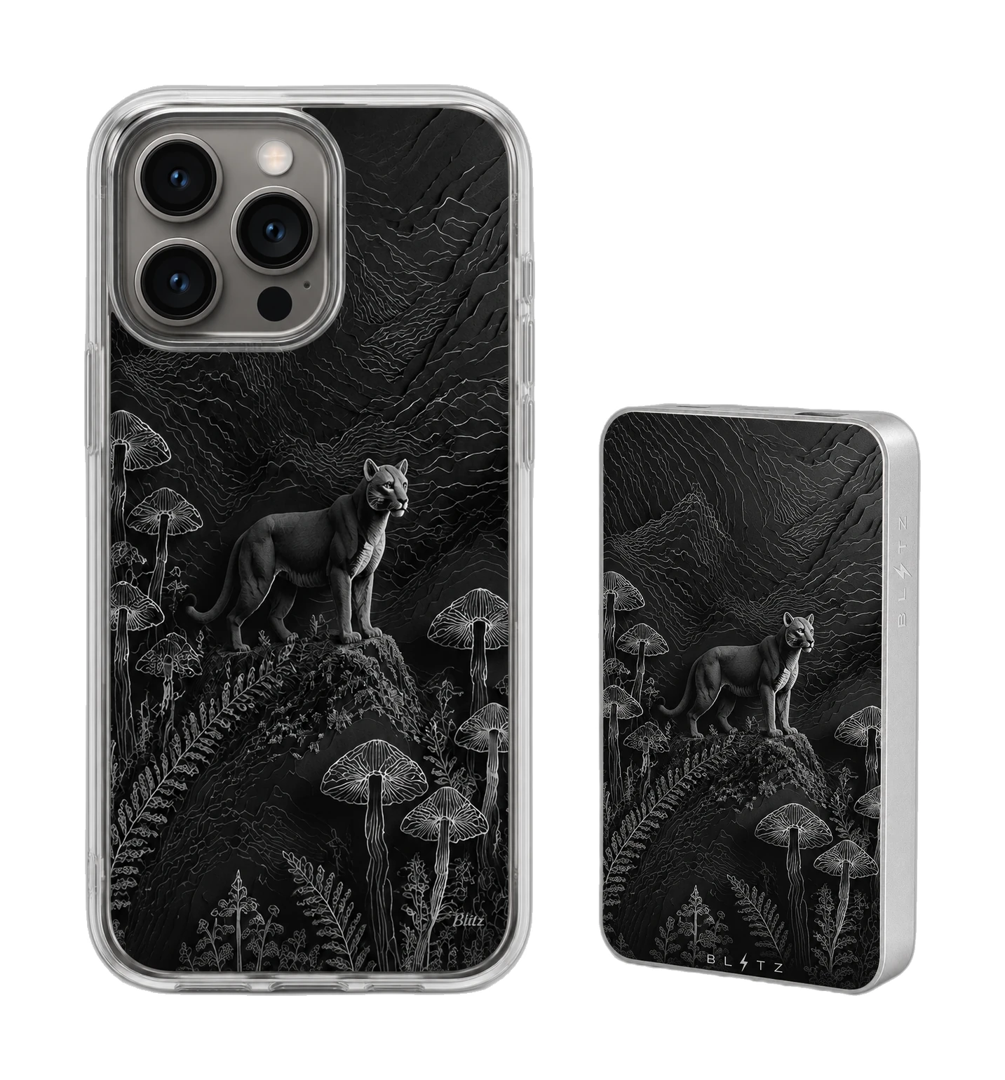 Pack Puma Nocturno – Carcasa y Powerbank magnético